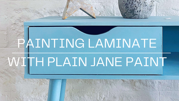 Painting LAMINATE with Plain Jane Paint
